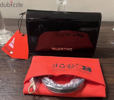 Valentino de Mario clutch flap bag