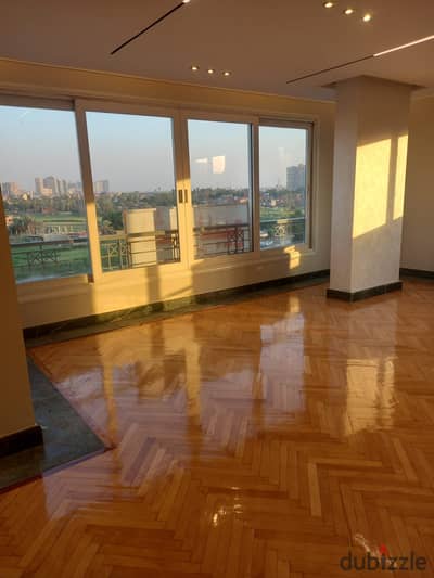 Apartment for sale 236 meters on Al-Bahr Al-Azam Street, Giza, overlooking the Nile