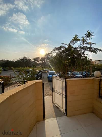 Furnished apartment for rent with kitchen and air conditioning, super luxe finishing, ground floor with private entrance in Al-Banefsaj 5