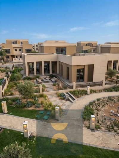 فيلا استاندالون فاخر fully finished بالكامل تقسيط 7 سنين متاحة للمعاينة والحجز الفوري للبيع في كيندا تاج سيتي علي طريق السويس امام مطار القاهرة