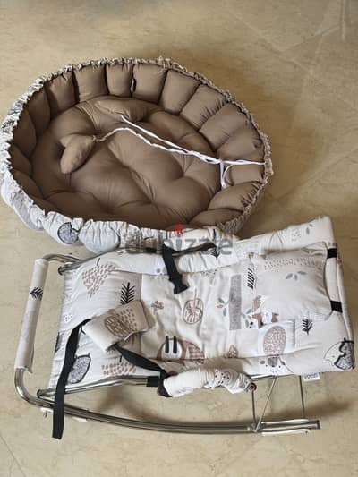 Baby Nest | بيبي نيست + كرسي هزاز