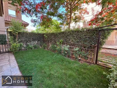 Furnished ground-floor apartment with a garden for rent in the most prestigious phase of Madinaty (B3).