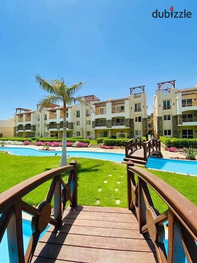Ground floor chalet with a garden, ready to move just steps from the sea. Super lux finishing located next to Mountain View and La Vista - Blue Blue