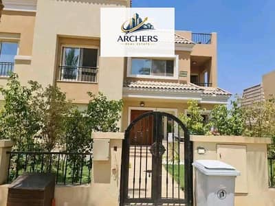 Corner S-Villa for sale at half price in Sarai Compound; prime location on Suez Road, opposite Madinaty and next to Mostakbal City, New Cairo.