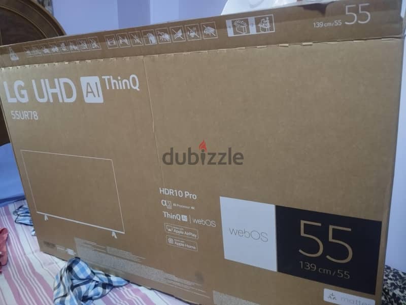 Smart TV 55 Inch like New 5