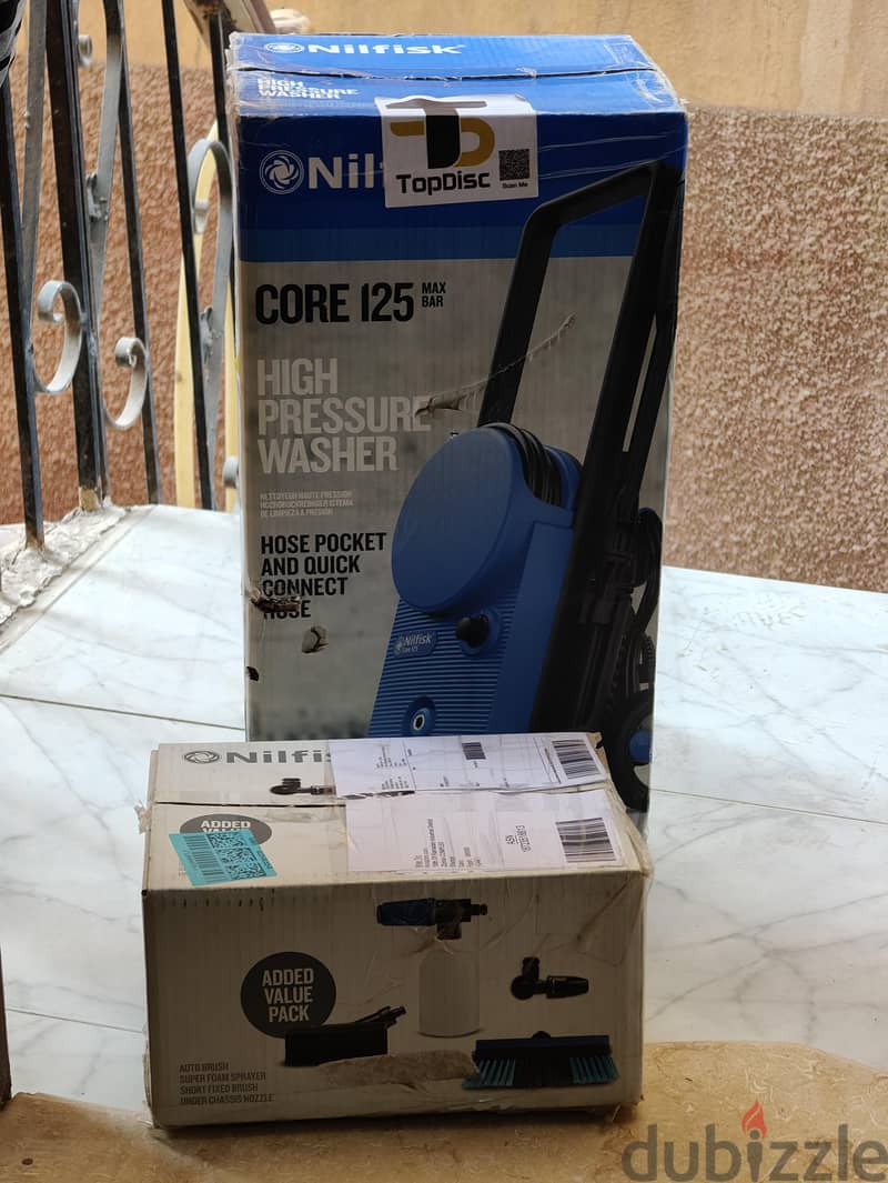 Nilfisk Core 125 high pressure washer 4