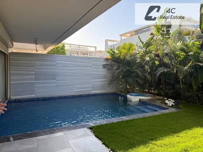شقه 3غرف مفروشه بالكامل مع حمام سباحه كمبوند ليك فيو ريزدينس التجمع الخامس open view landscape جاهزه للسكن