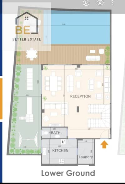Duplex apartment for sale in Al Nady neighborhood, Shorouk City.