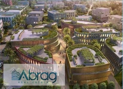 للبيع شقه متشطب بمقدم 5% و تقسيط علي 9 سنوات علي الواحات مباشره كمبوند او ويست اكتوبر اوراسكوم