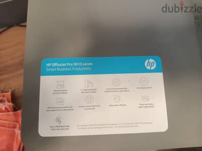 طابعة HP OfficeJet Pro 9010 ألوان لاسلكية بحالة الزيرو"