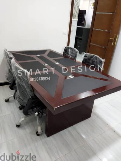 ترابيزة اجتماعات / دهنات / متاح تنفيذ جميع الاشكال و المقاسات