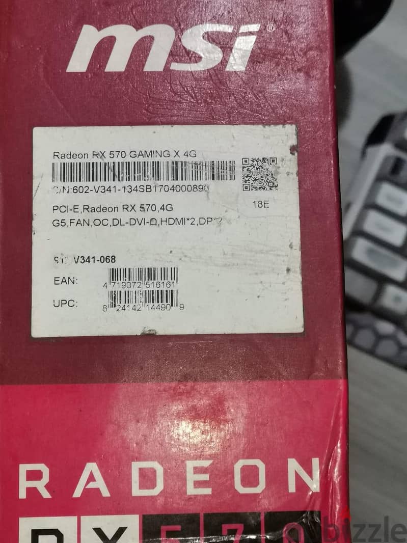 RX 570 4G 3