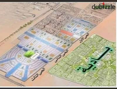 قطعة أرض مميزة مبنيه للبيع – أحياء بادية، أكتوبر الجديدة  في الحي الثالثBadya Districts, New October المجاورة الأول  موقع مميز