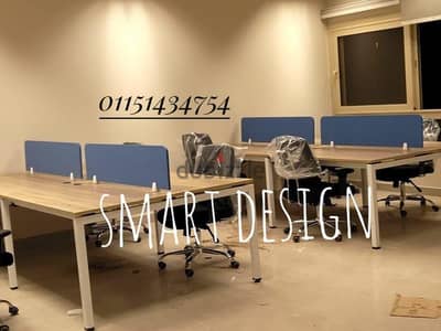 ورك استيشن/خليه عمل/مكاتب موظفين خشب mdfاسبانى مستورد ورك استيشن/خليه عمل/مكاتب موظفين خشب mdfاسبانى مستورد