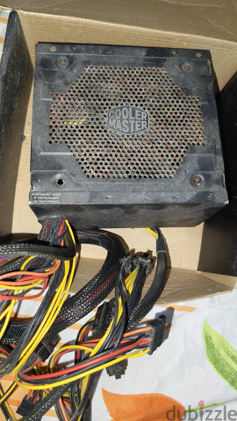 power supply 600w case gamma cpu cooler 2
