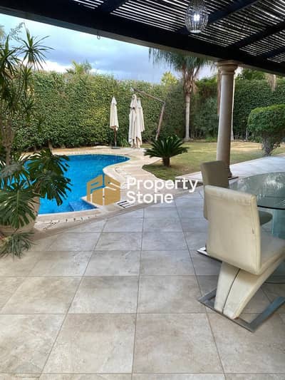Luxury Furnished Villa for Rent in Katameya Heights | Private Pool | 4 Bedrooms | Ready in September