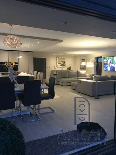 SB Apartment 119m by Garden 39m a catch in the golden square on Al-Nawadi Street next to Zamalek Club