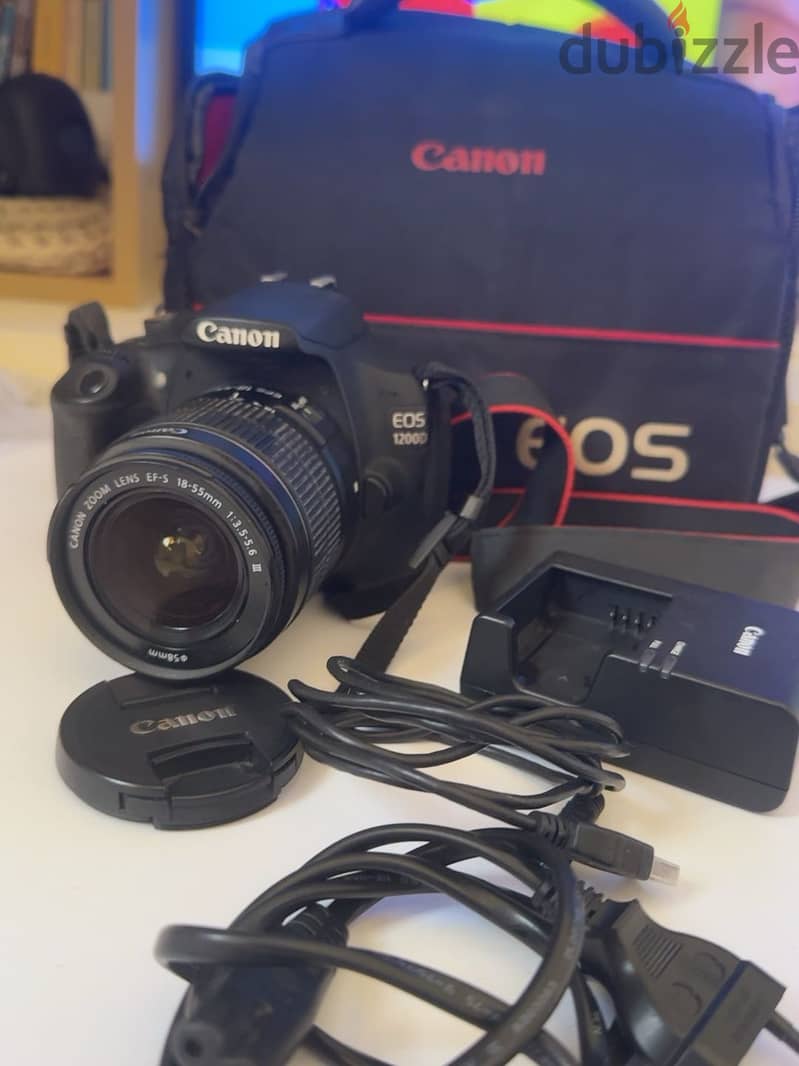Canon EOS 1200D DSLR Camera + 18-55mm + Memory 8GB 1