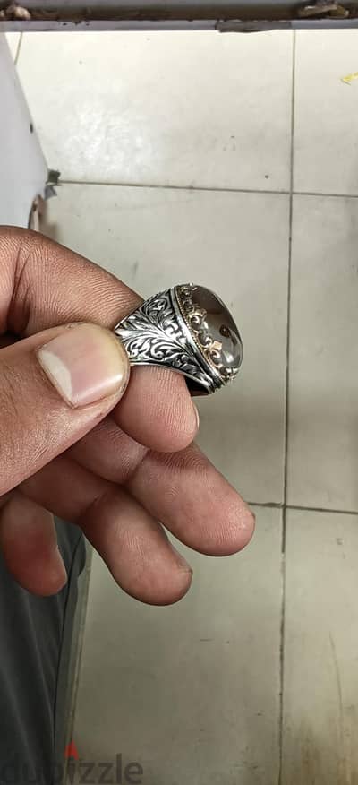 خاتم فضه ايطالي