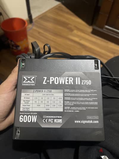 Xigmatek 600watt PSU