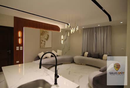 Finished apartment for sale in Aljar Compound, El Sherouk, with a down payment of 396,000.