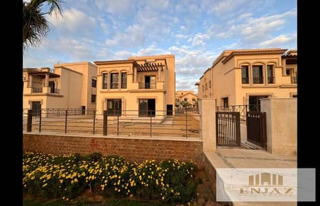 villa for sale in madinaty, design C3, open wide garden, payment facilities, AREA ( 510 sq )