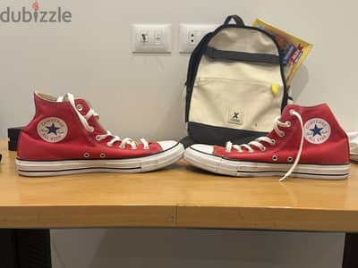 جزمها نوعها كونڤيرسي جيه من فرناسا متلبستش غير مره يعني استعمال نضيف