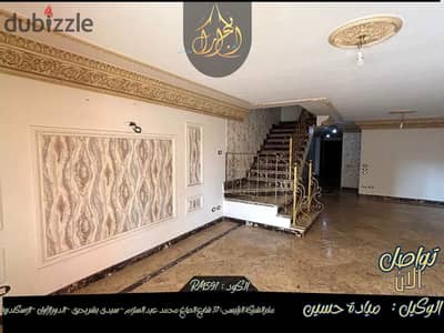 Duplex for rent in Q. J. Sporting (steps to the sea and Port Said)