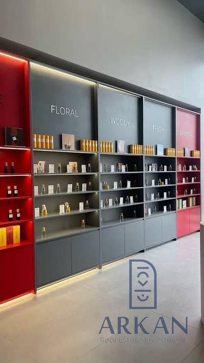 SB Fragrance Store 30m Elegant for Sale on Al-Nawadi Street in October Gardens Next to Zamalek Club