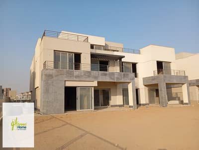 جاهزة للسكن | فيلا Standalone Type A كورنر للبيع | Palm Hills New Cairo