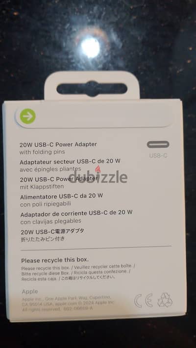 Apple 20W Dynamic Power