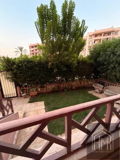 Furnished apartment for rent in Al-Rehab Phase Five, steps from Gate 19