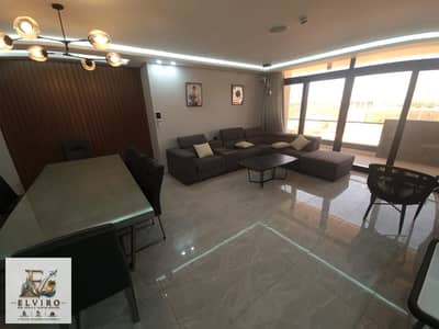 Super Lux  Apartment with Modern Furniture For Rent in Azad - 5th Settlement