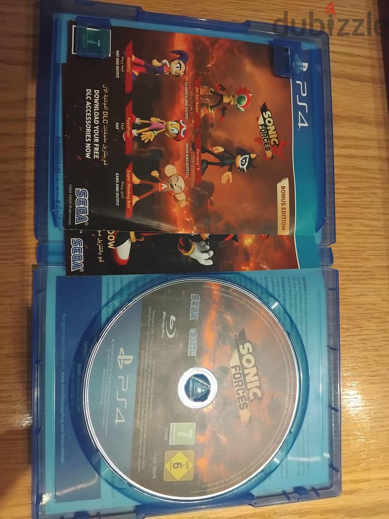 Used Sonic Forces PS4 - Good Condition 1