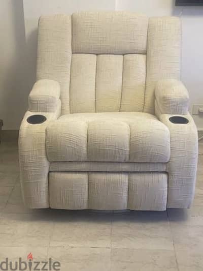 LazyBoy with two cup holders (manual)
