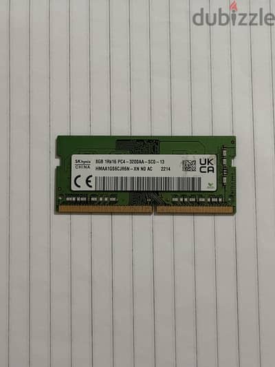 Ram 8G DDR4 3200HZ
