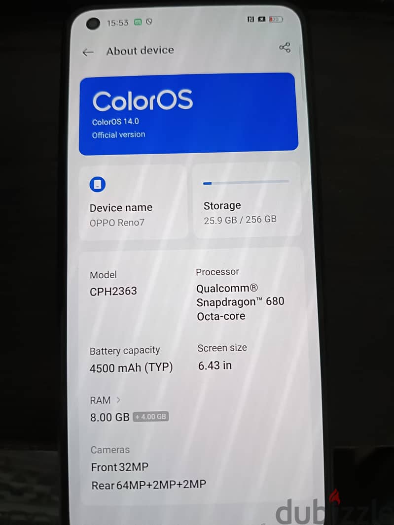 OPPO Reno7 1