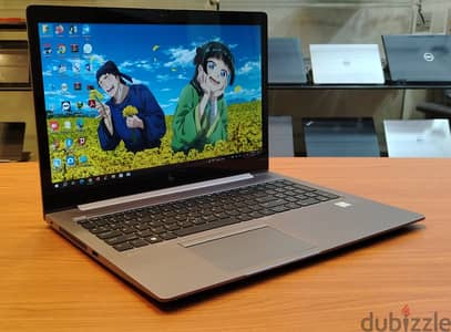 أجمل وأنحف لاب HP Z Book 15u G5 بشاشة *تاتش*+كارتين+بصمتين