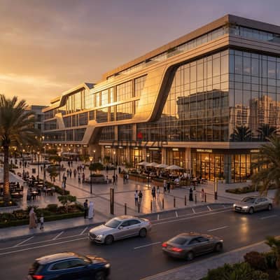 Own your commercial unit in El Nasr Square, Hadayek October, with just 30% down payment and extended payment plans.