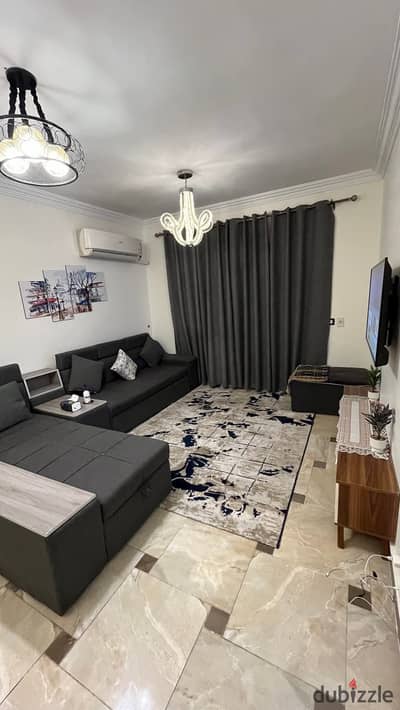 Furnished apartment for rent in Rawdat Zayed, Sheikh Zayed.