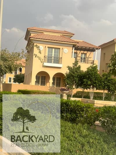 villa for sale with down payment 5% only near to mivida and auc and installment over 10 years