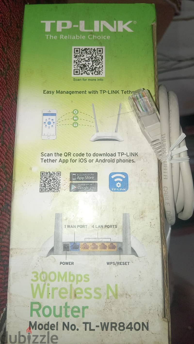 TP-LINK Model WR840 N 1