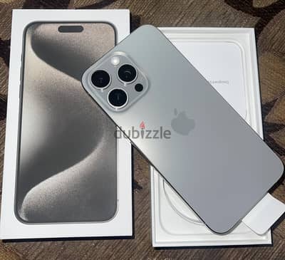 ايفون 15 pro max زي الزيرو بالعلبه
