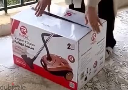 مكنسة RAFAL 2200 وات زيرو بالكرتونة