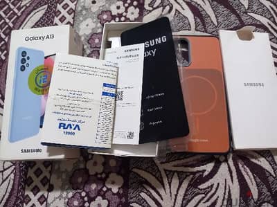سامسونج A13 بكرتونته بيع او بدل
