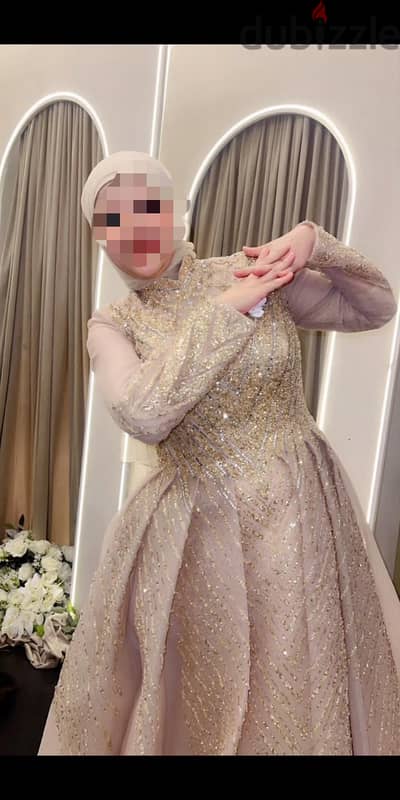 فستان سهره وسواريه وخطوبه ولجميع المناسبات باقل من ربع تمنه 1500ج