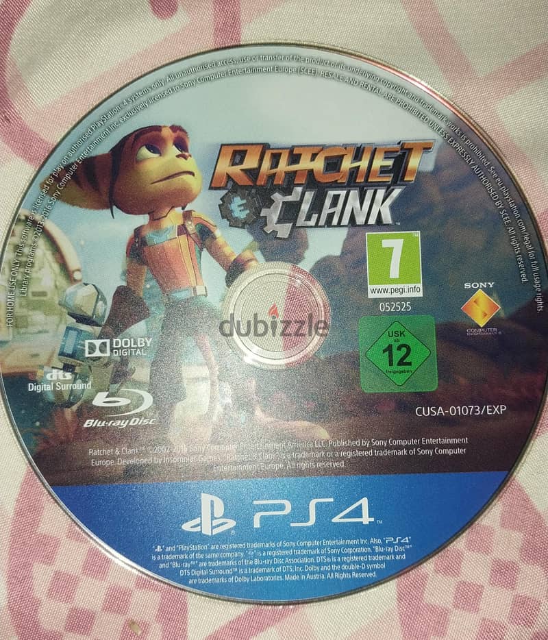 rachet and Clank ps4 Used 2
