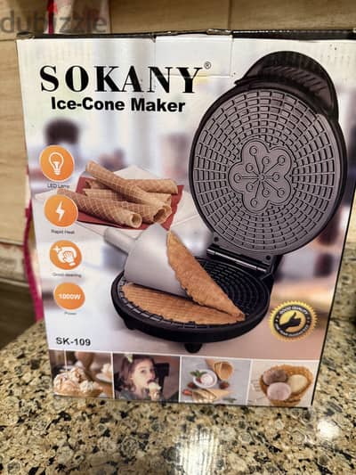 صانعة بسكوت الايس كريم و فريسكا ice cream maker