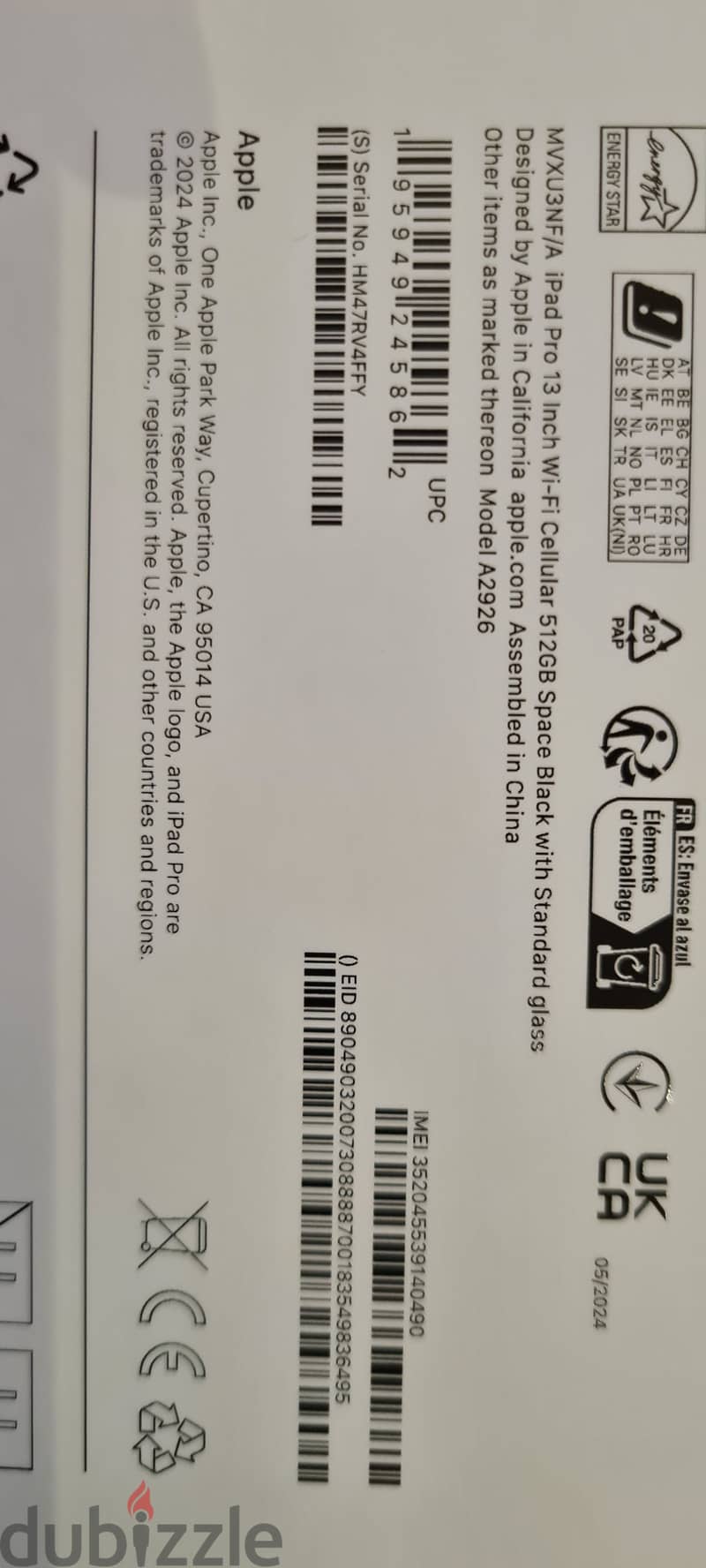 ipad pro 13 m4 4