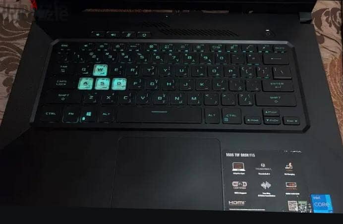 asus tuf f15/  rtx 3060 1